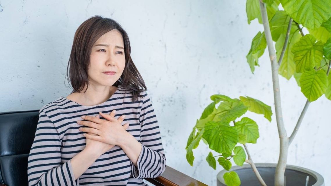 Sinyal gangguan kecemasan-jantung berdebar