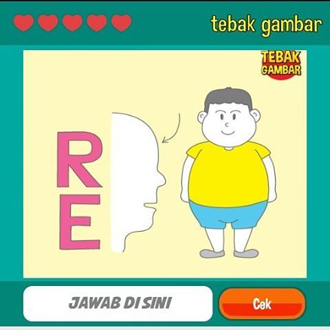 12 Contoh Soal Tebak Gambar yang Lucu dan Bikin Mikir