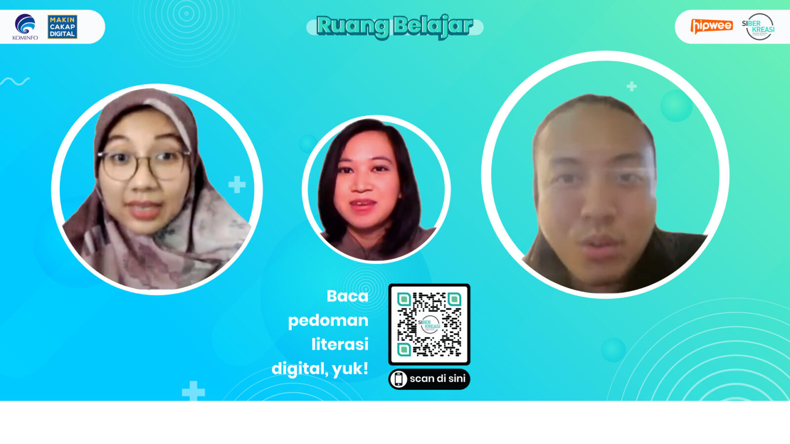 Ruang Belajar #MakinCakapDigital Siberkreasi X Hipwee Menjawab Tantangan Keamanan Digital Bagi Privasi Anak Muda